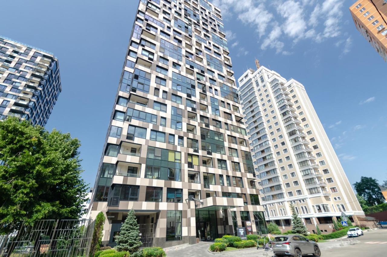 Petrovdom Apartment 77-94-59 In Rc Tetris Hall, Dilova Street 1-2 Киев Екстериор снимка