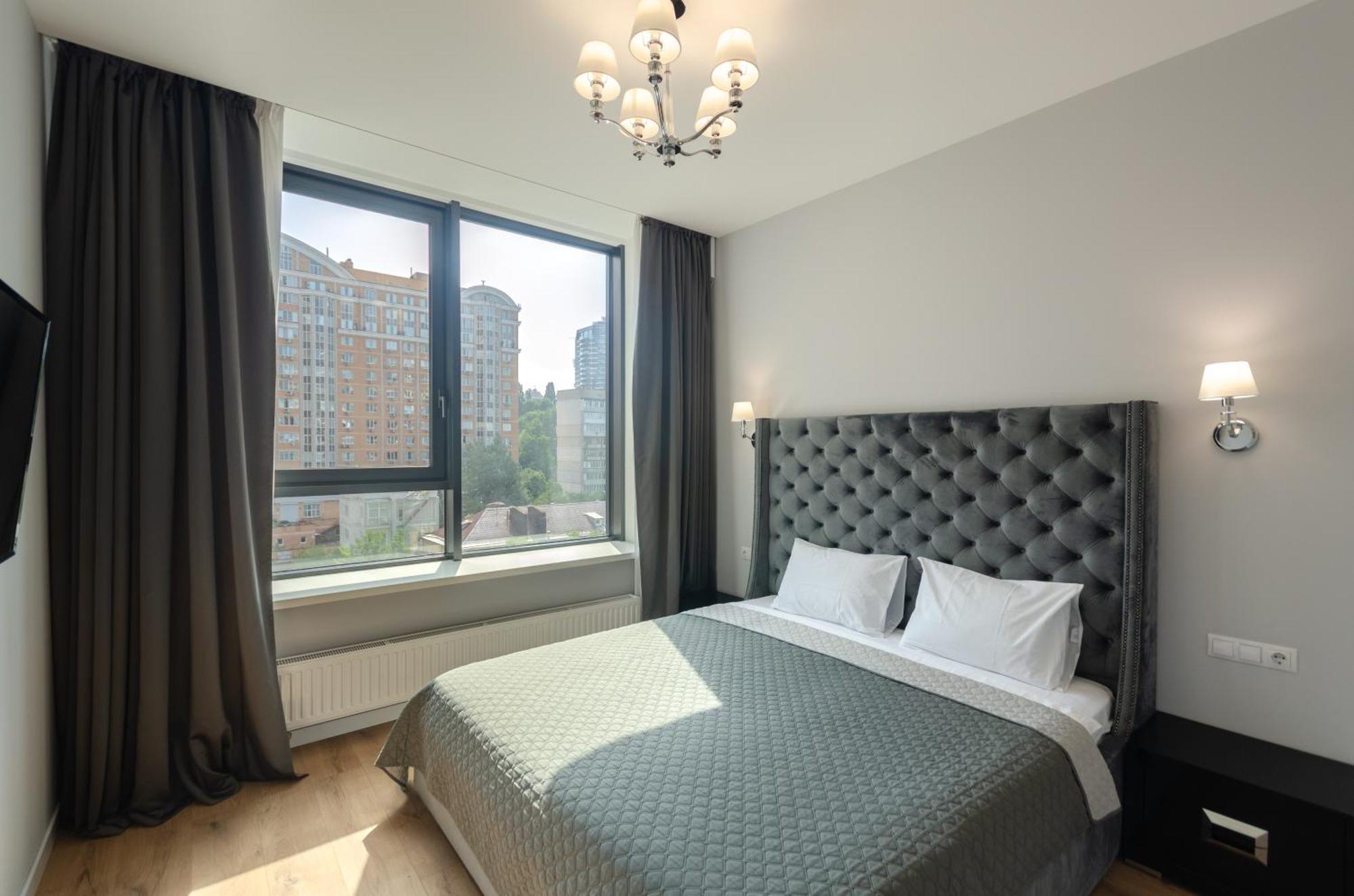Petrovdom Apartment 77-94-59 In Rc Tetris Hall, Dilova Street 1-2 Киев Екстериор снимка